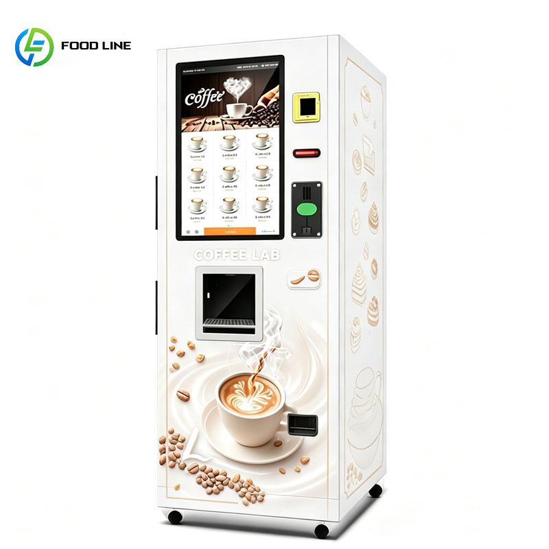 Equipment Of Coffee Machine - 커피 자판기 갓 갈아 놓은 원두를