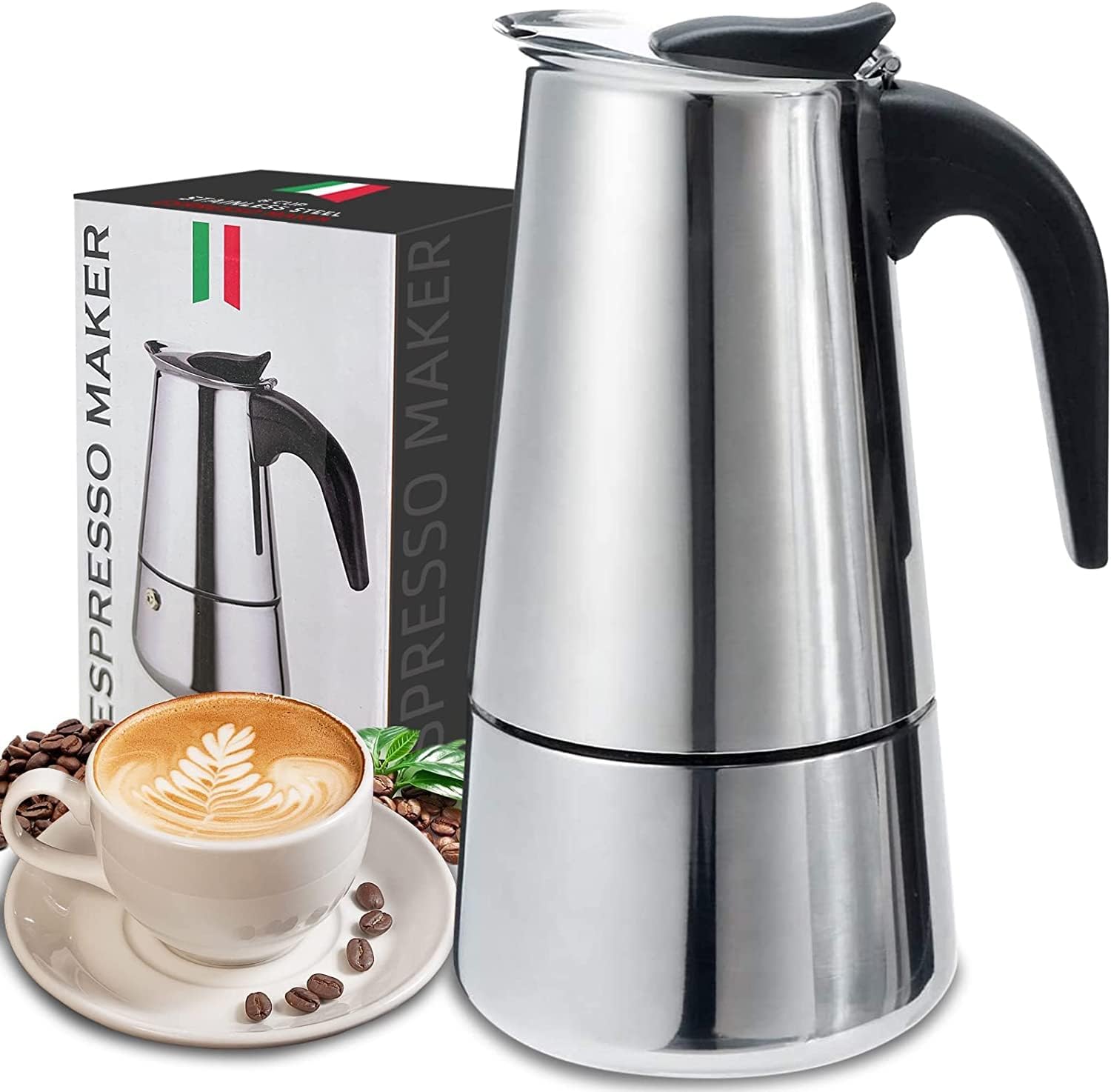 Coffee Equipment Machine - 모카 포트 카페 머신, 에스프레소 컵