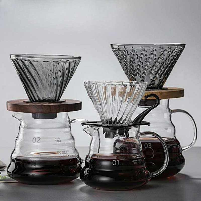 Coffee Equipment For Camping - 푸어 오버 커피 메이커 세트 고열