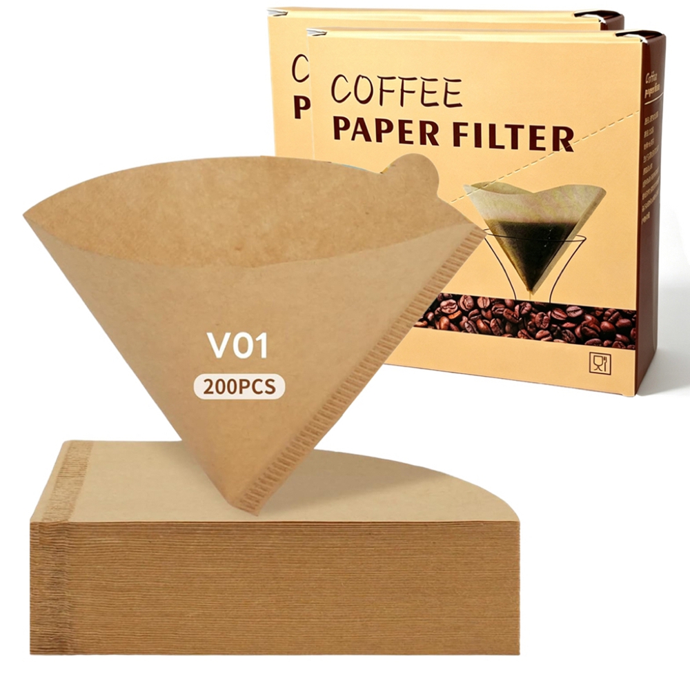 커피 필터 200개입 콘형 커피 필터 # 종이 커피 필 - Coffee Equipment Machine 리뷰 및 가격
