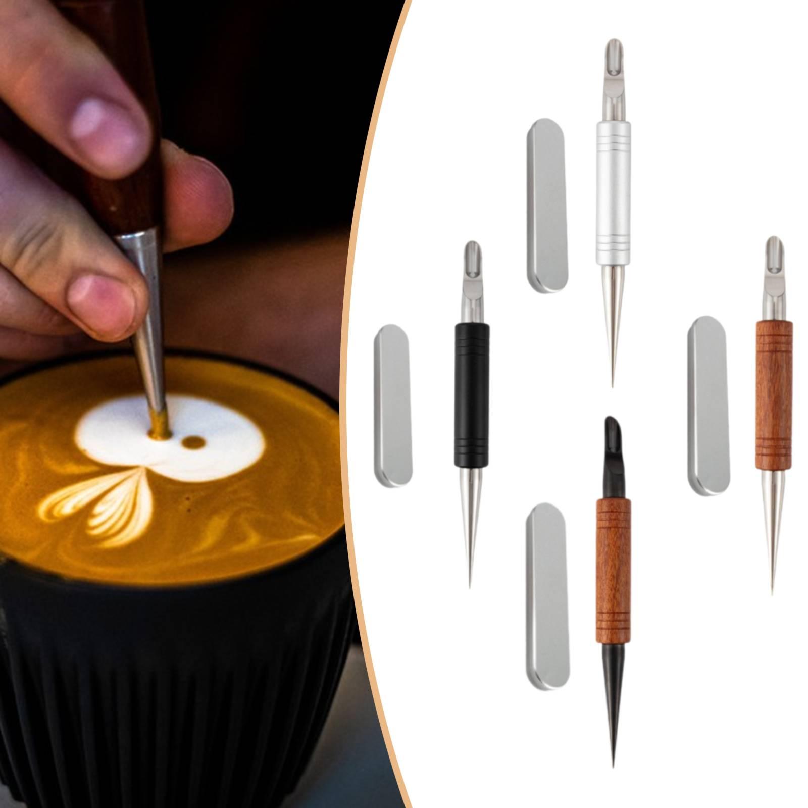 라떼 아트 펜 데코레이팅 펜 액세서리 전문 커피 플라워 - Coffee Equipment And Tools 리뷰 및 가격