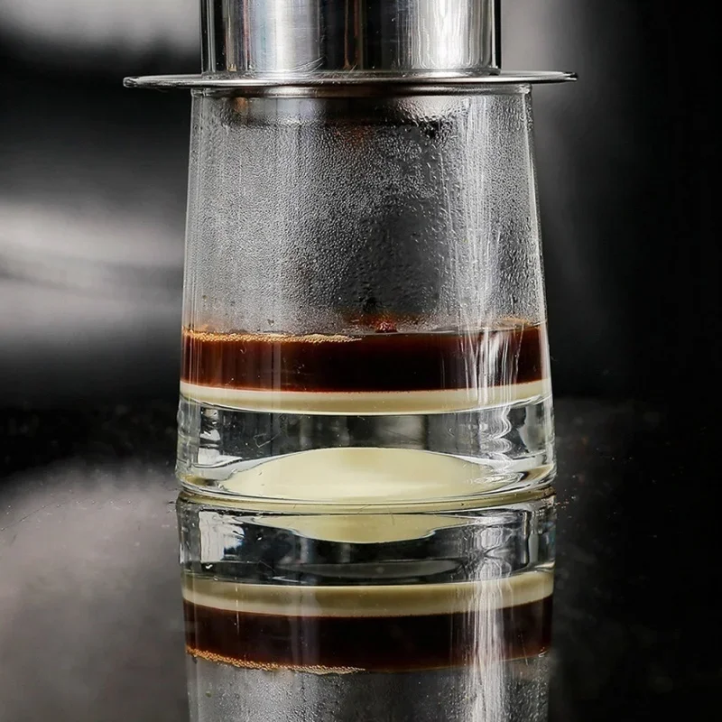 스테인레스 스틸 커피 필터 주입 컵 베트남 커피 드리퍼 - Coffee Equipment Machine 리뷰 및 가격