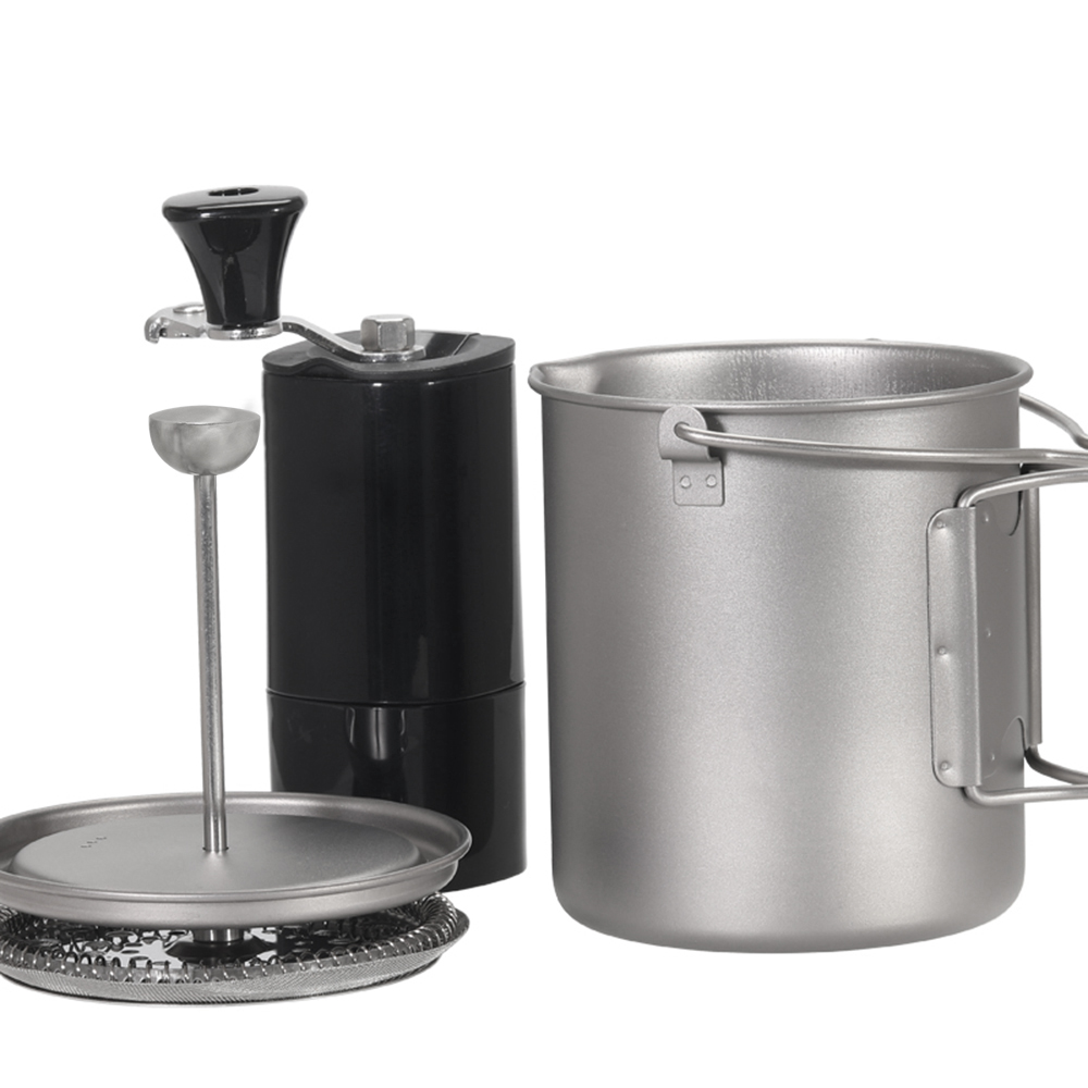 Lixada 티타늄 커피 컵 머그잔, 프렌치 프레스 포 - Coffee Equipment For Camping 리뷰 및 가격