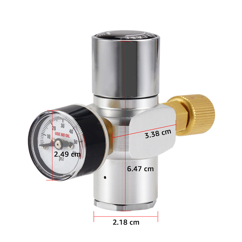 0-60PSI 맥주 통 Co2 충전기, 휴대용 Co2  - Coffee Equipment Machine 리뷰 및 가격