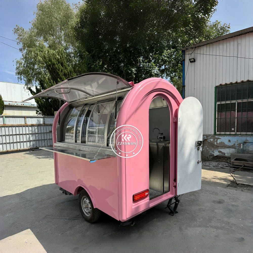 푸드 트럭 트레일러 아이스크림 키오스크 완비 커피 스낵 - Coffee Equipment Stores 리뷰 및 가격