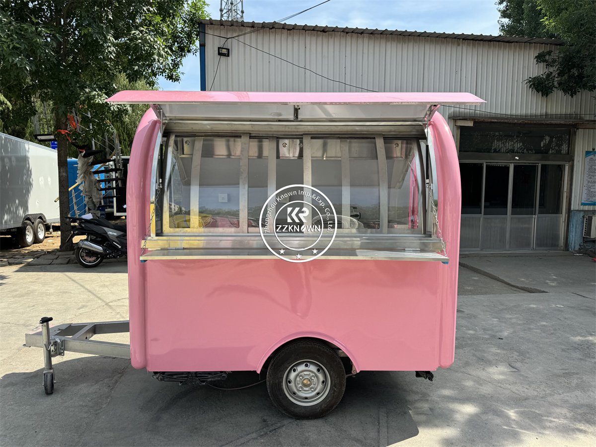 푸드 트럭 트레일러 아이스크림 키오스크 완비 커피 스낵 - Coffee Equipment Stores 리뷰 및 가격