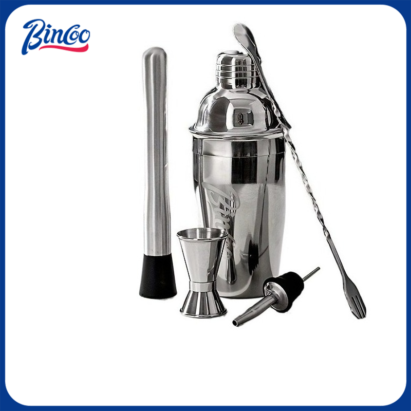 BINCOO 스테인리스 스틸 쉐이커 컵 세트 커피 &  - Coffee Equipment And Tools 리뷰 및 가격
