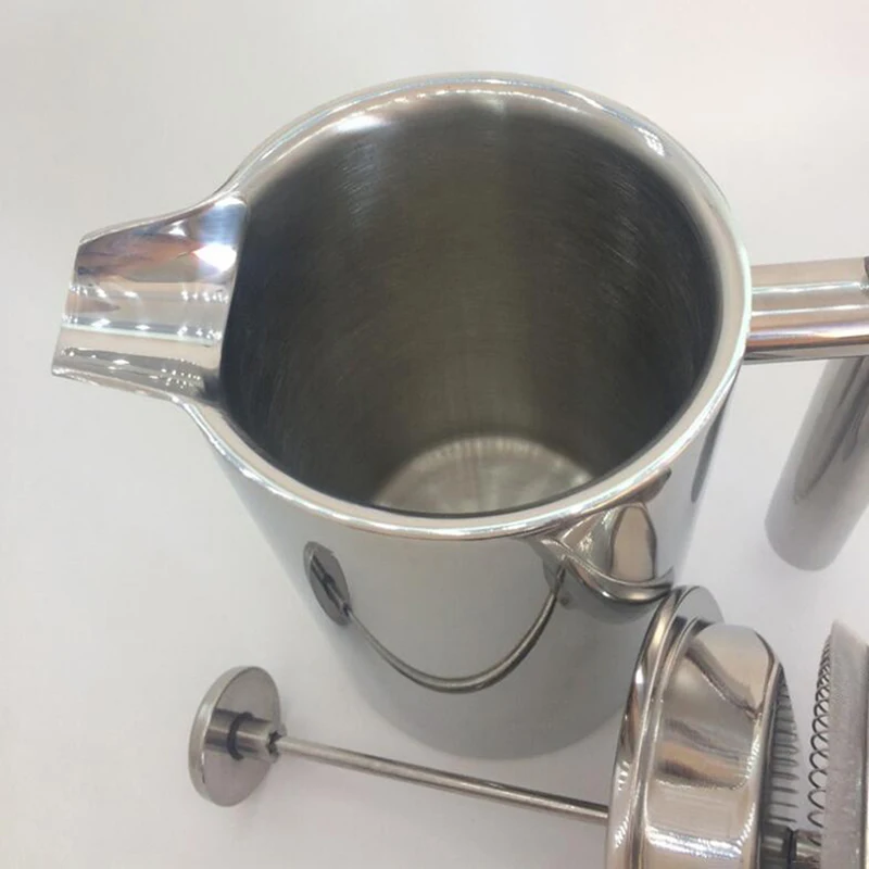 이중벽 단열 커피 포트 필터 내열 프렌치 프레스 커피  - Coffee Equipment For Camping 리뷰 및 가격