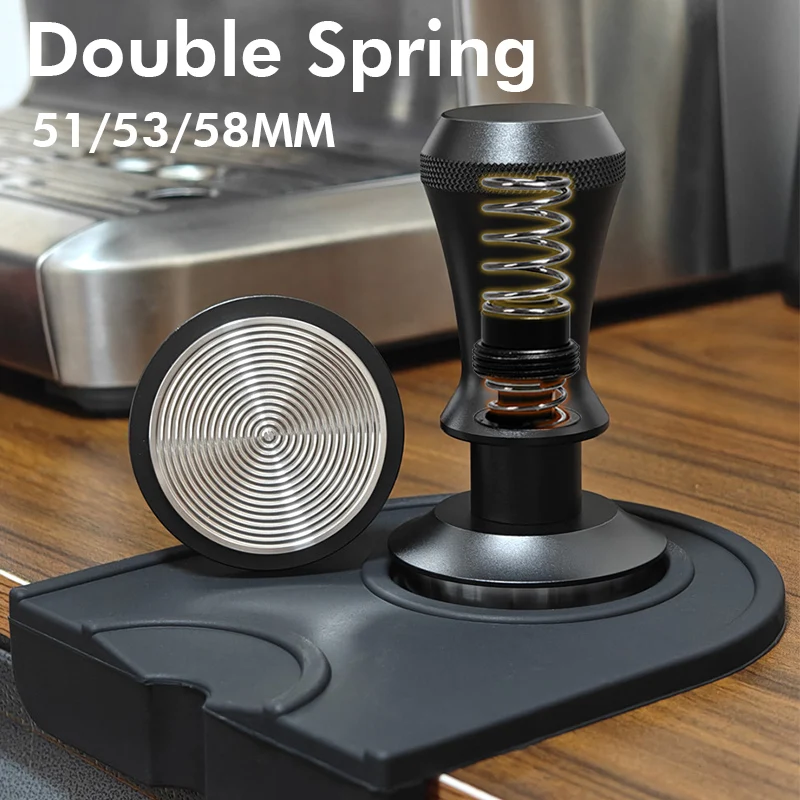 커피 탬퍼 51mm 더블 스프링 탬퍼 30lb 정압 탬 - Coffee Equipment Kit 리뷰 및 가격