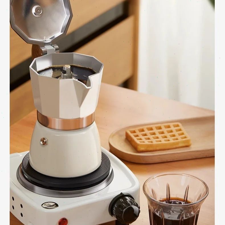 둥근 바닥 모카포트 싱글 밸브 소형 가정용 커피 메이커 - Coffee Equipment 리뷰 및 가격